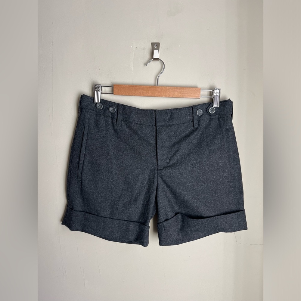 VINCE wool tailored shorts